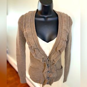 BANANA REPUBLIC Ribbed Cardigan Sweater